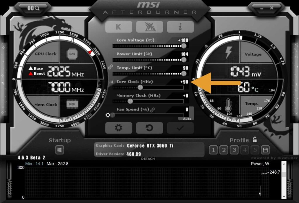 What Is Gpu Clock Of Rtx 3060